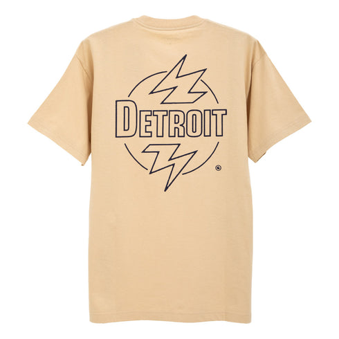 Carhartt WIP S/S Ablaze T-Shirt Cornsilk/Air Force Blue I033638 Degli Uberti